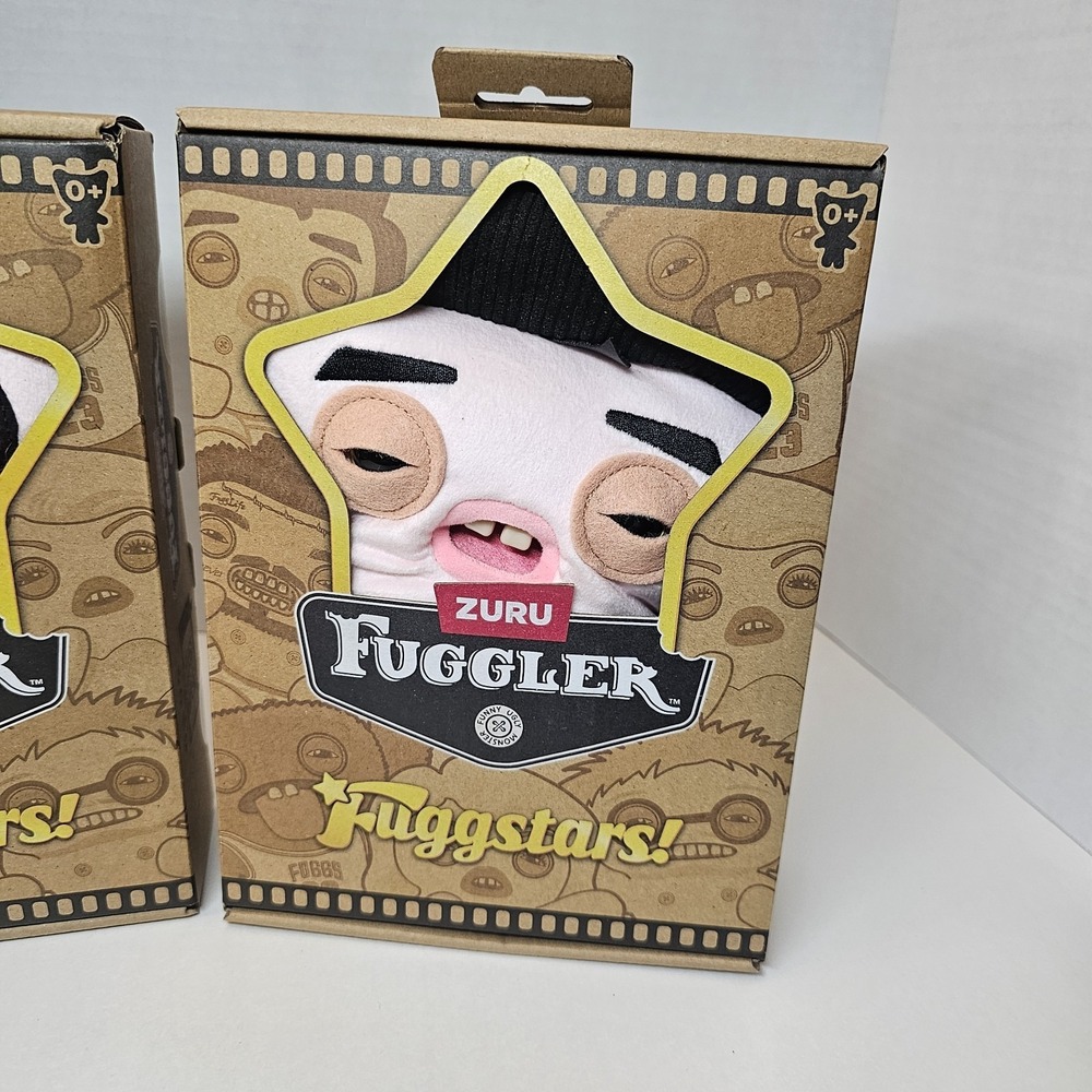 ZURU Fuggler Fuggstars Ed Sheeran & Elvis Plush Set NIB 9" 2026 - Picture 3 of 11